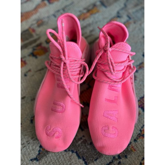 Adidas NMD Human Race Trail x Pharrell Sun Calm 2019 - Size 8.5 - Picture 11 of 13